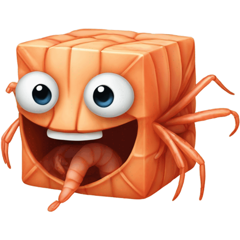 meatcube prawn uglier emoji