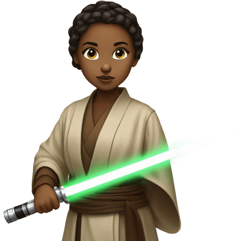 Girl Jedi emoji