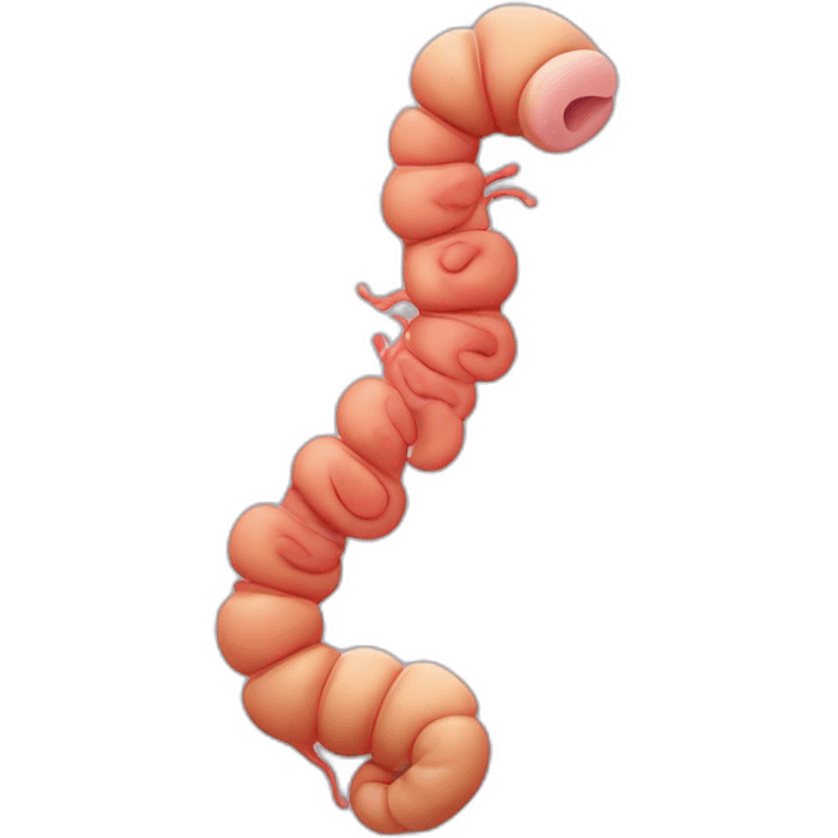 Human gastrointestinal tract, more pretty  emoji