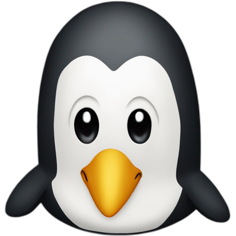 Unix pinguin with OSCoE mentioned emoji