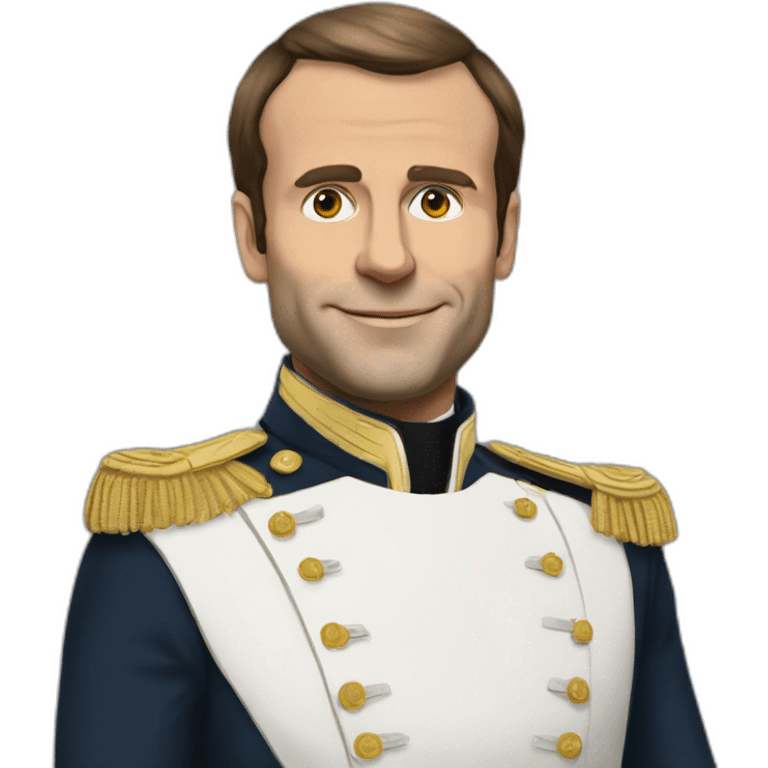 Macron sur Brigitte emoji