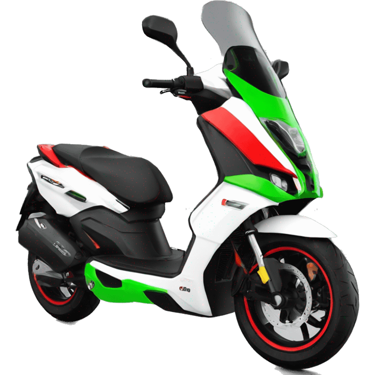 Aprilia sr 50 gt replica 2020 black red and a little bit of green emoji