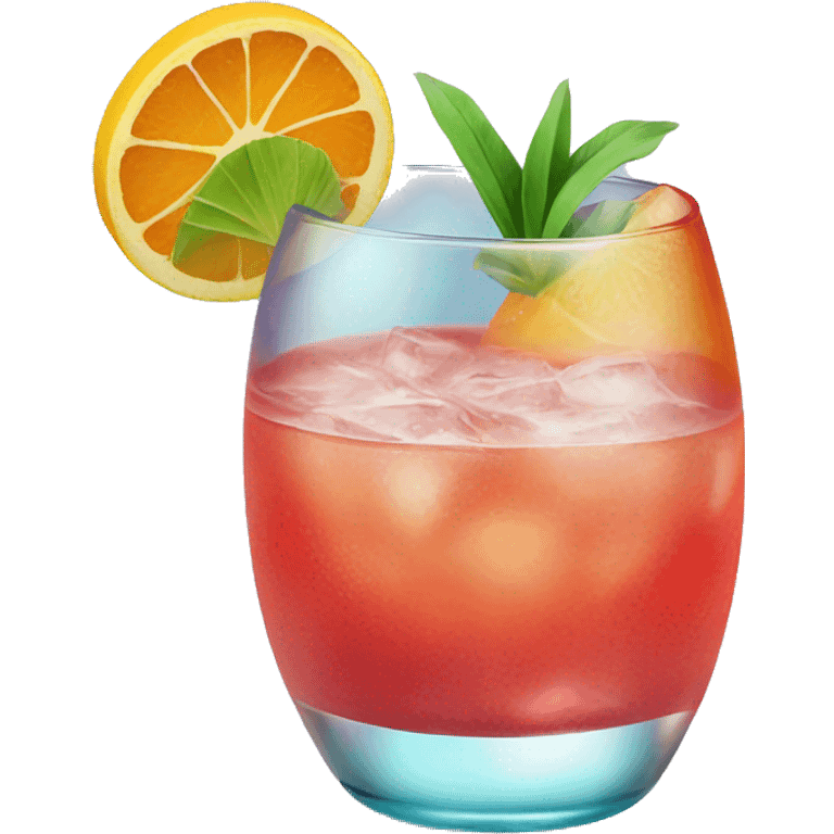 Cocktail fruity emoji