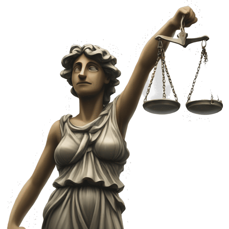 Justitia Statue  emoji