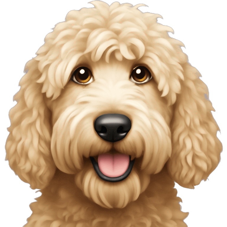 Golden doodle  emoji