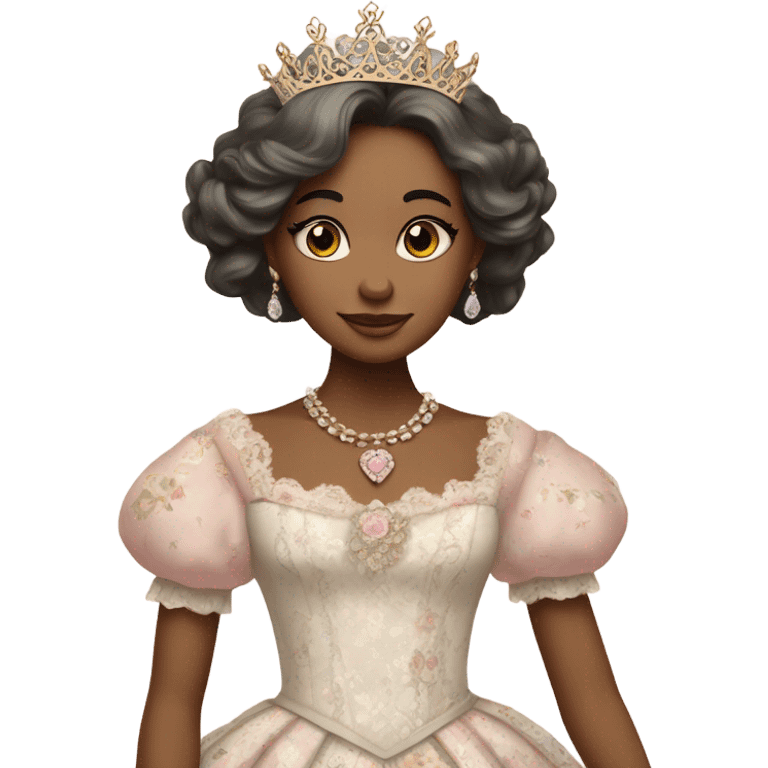 Princess shabby chic  emoji