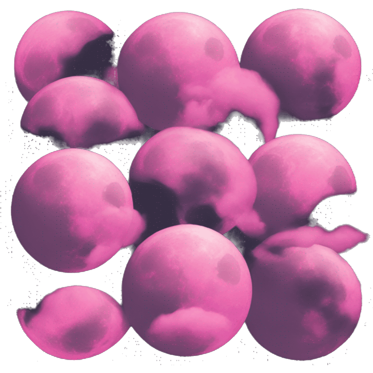 pink moon emoji