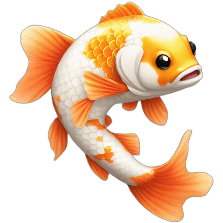 Koi carp emoji