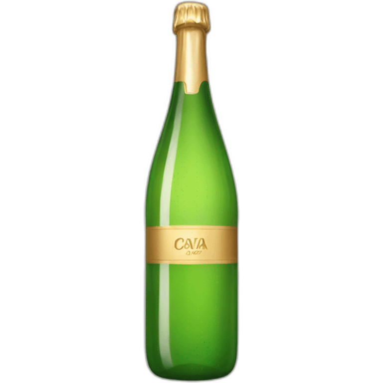 bottle with cava logo emoji