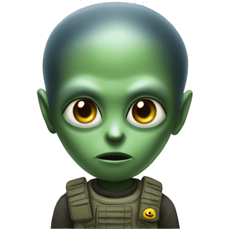 amry alien emoji