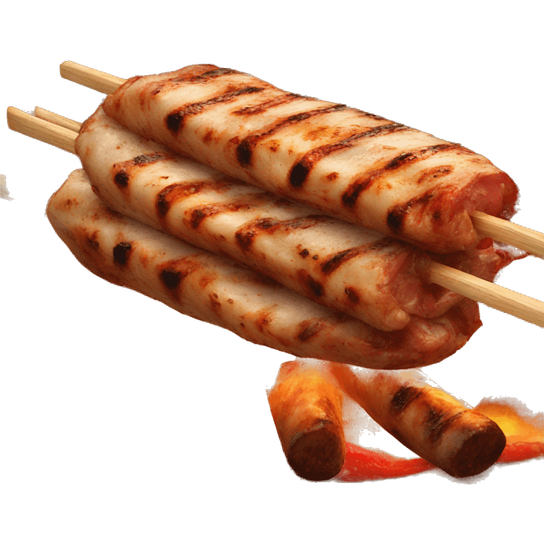 wood fire TURKISH KEBAB  emoji