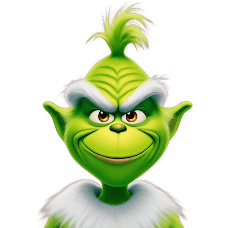 The grinch emoji