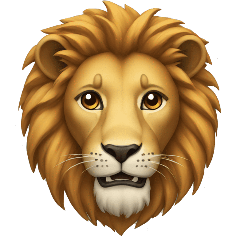 lion design emoji