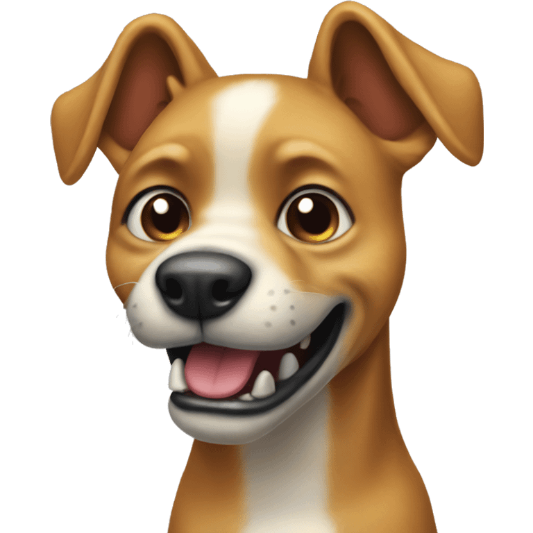 Dog that is a dinossur emoji