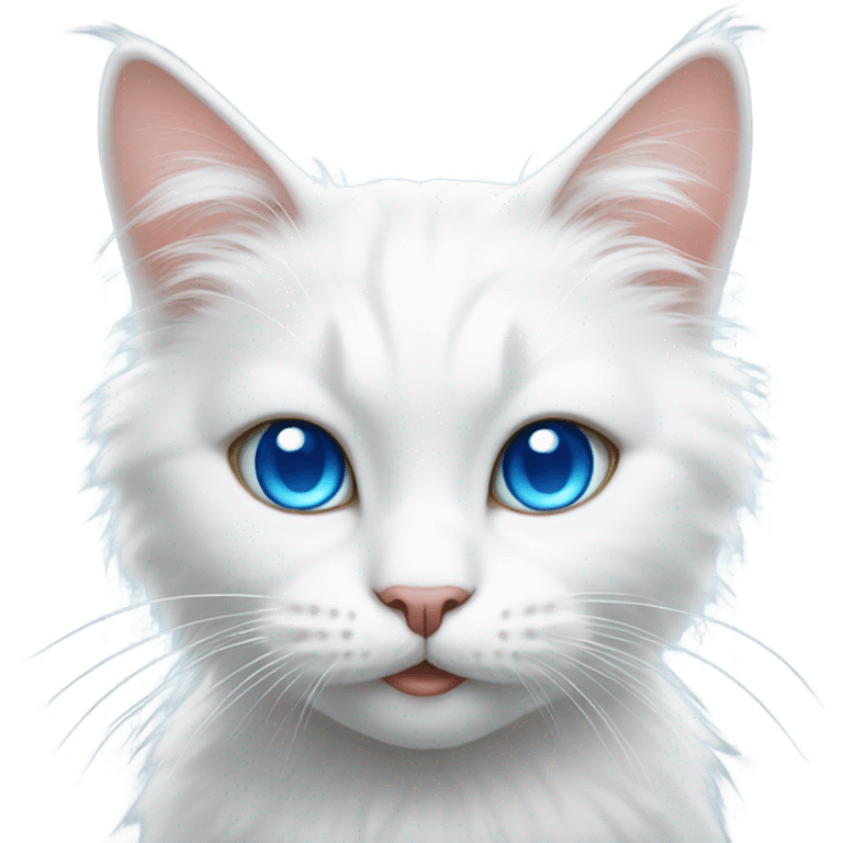 White cat emoji