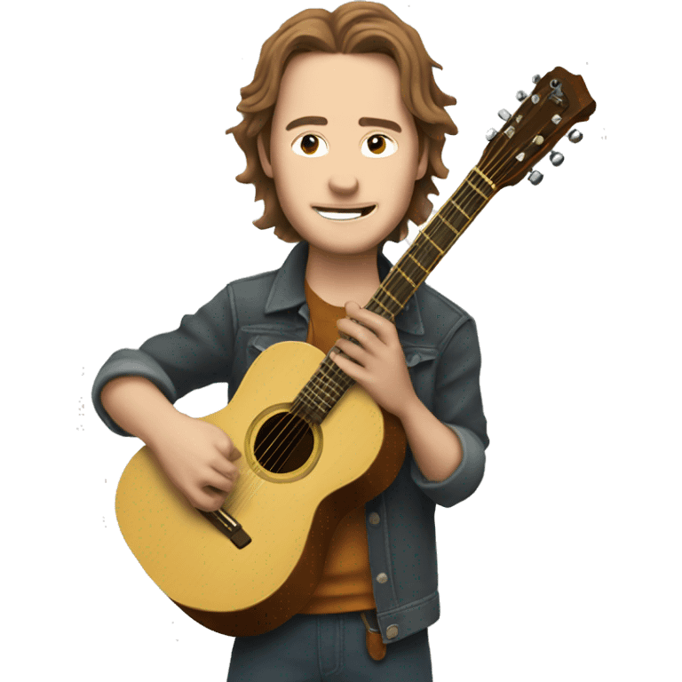 Billy strings with guitar  emoji