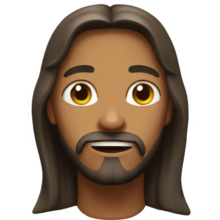 An emoi of jesus of nazareth emoji