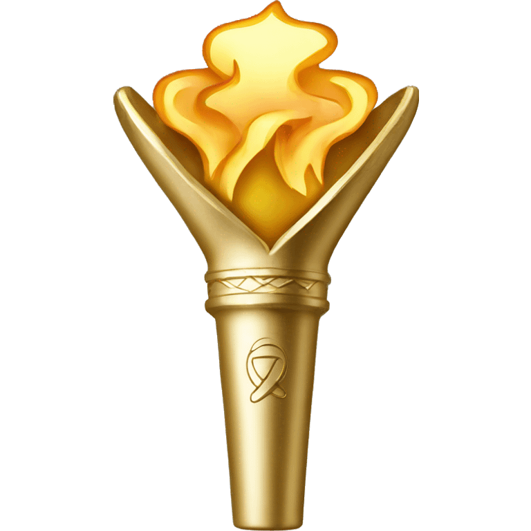 Olympic Gold Torch  emoji