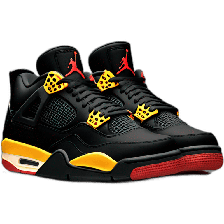 jordan IV black emoji