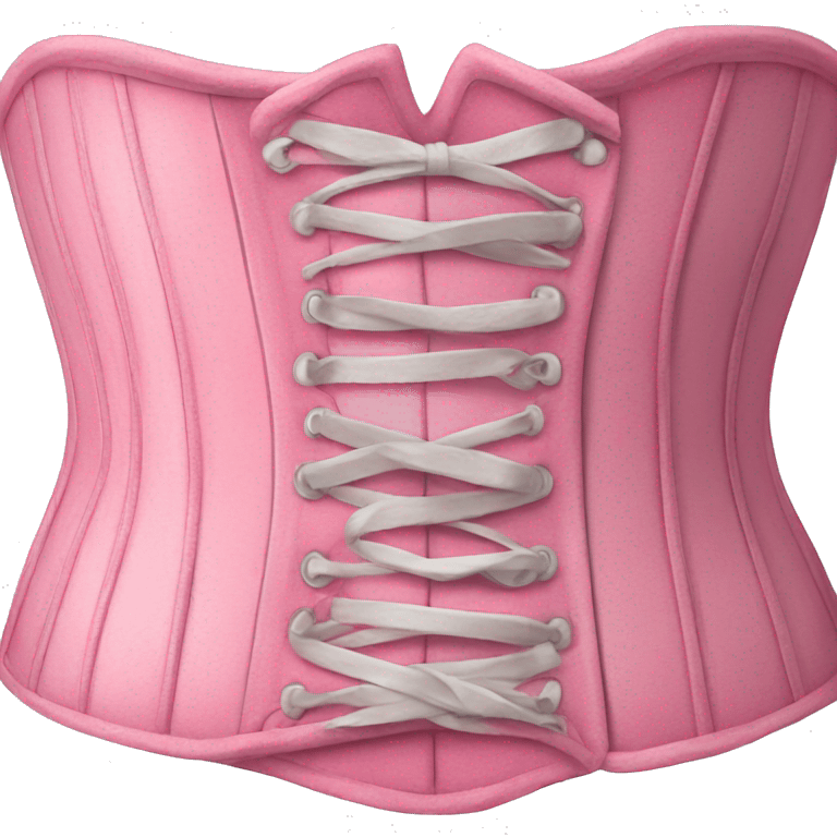 pink corset  emoji