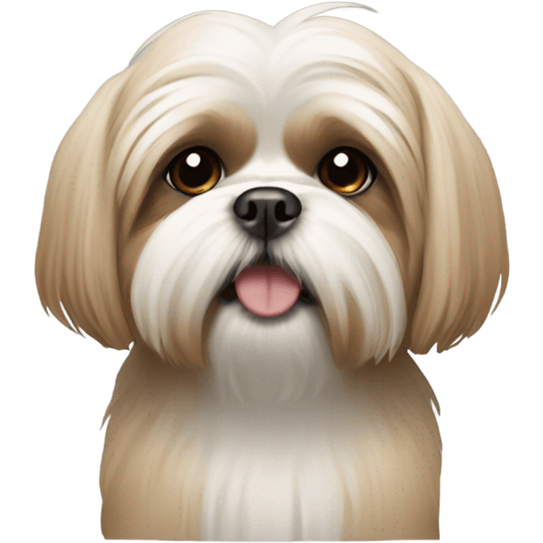 beige shih tzu emoji