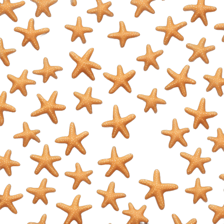 A brown starfish emoji