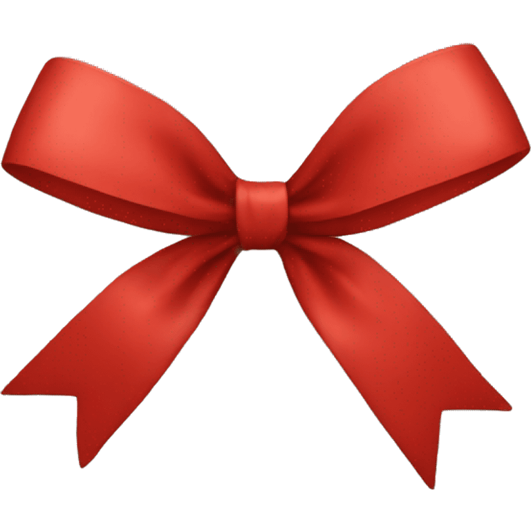 Red bow emoji