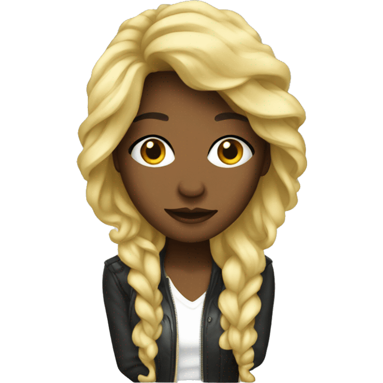 Female music artist emoji