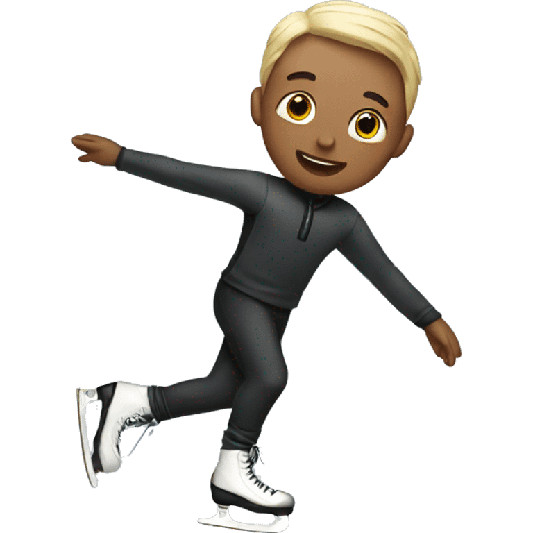 Mâle Figure skating emoji