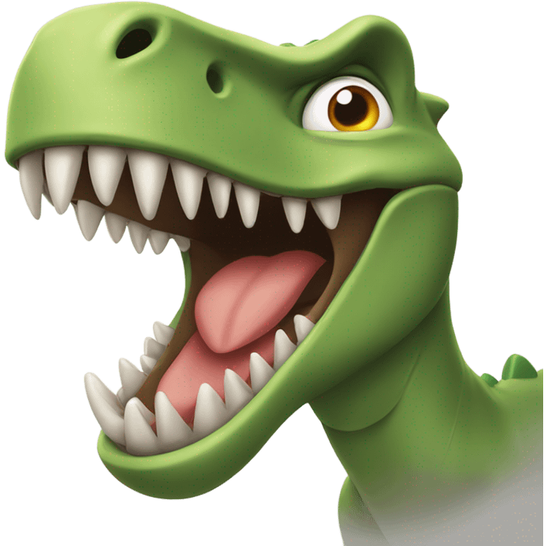 dino laughing  emoji