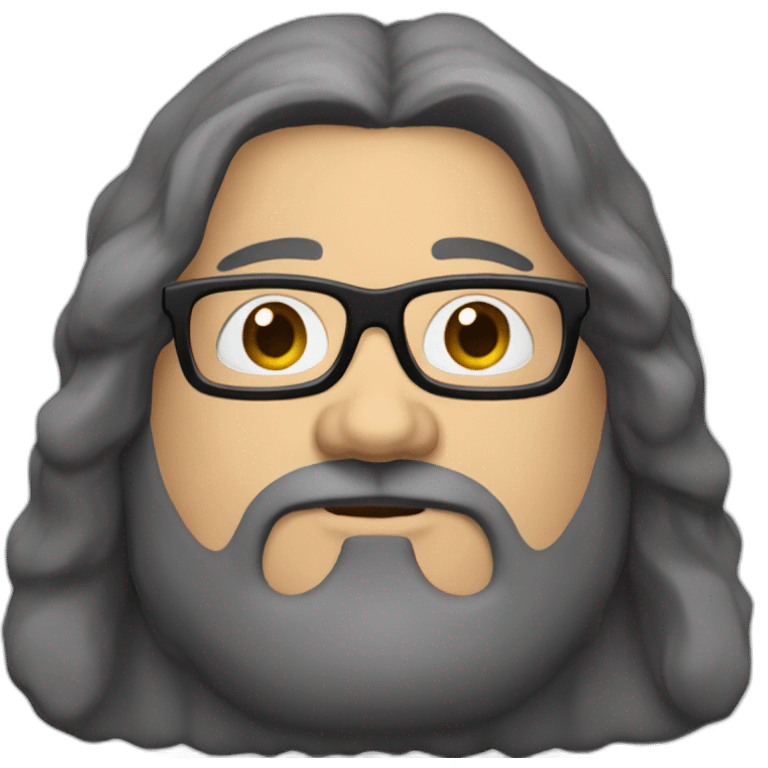 white-40-year-old-fat-man-with-very-long-black-hair-brown-eyes-blue-glasses-and-no-beard. emoji