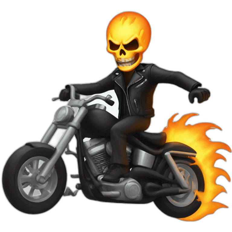 Dire Ghost rider emoji