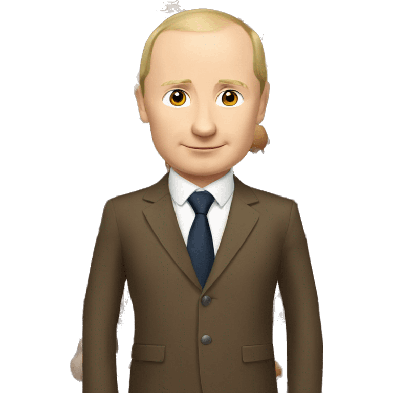 Putin with a capybara emoji