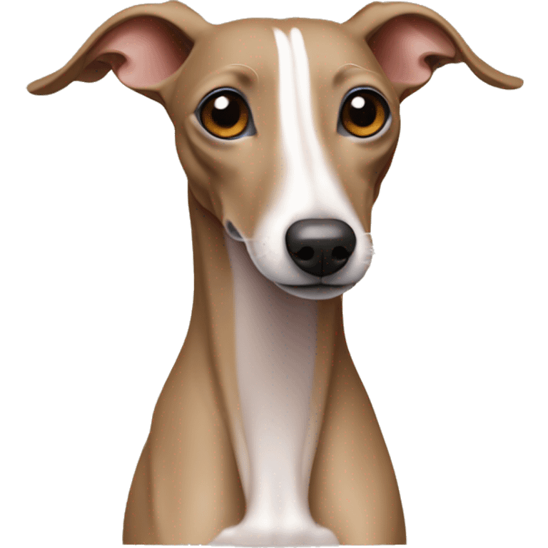 Tan Italian greyhound emoji