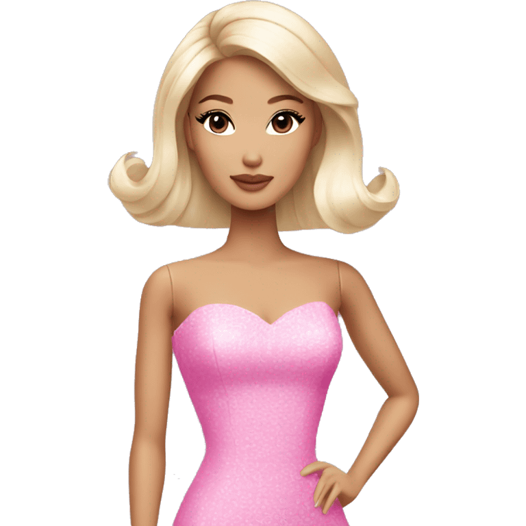 asian glamorous barbie  emoji