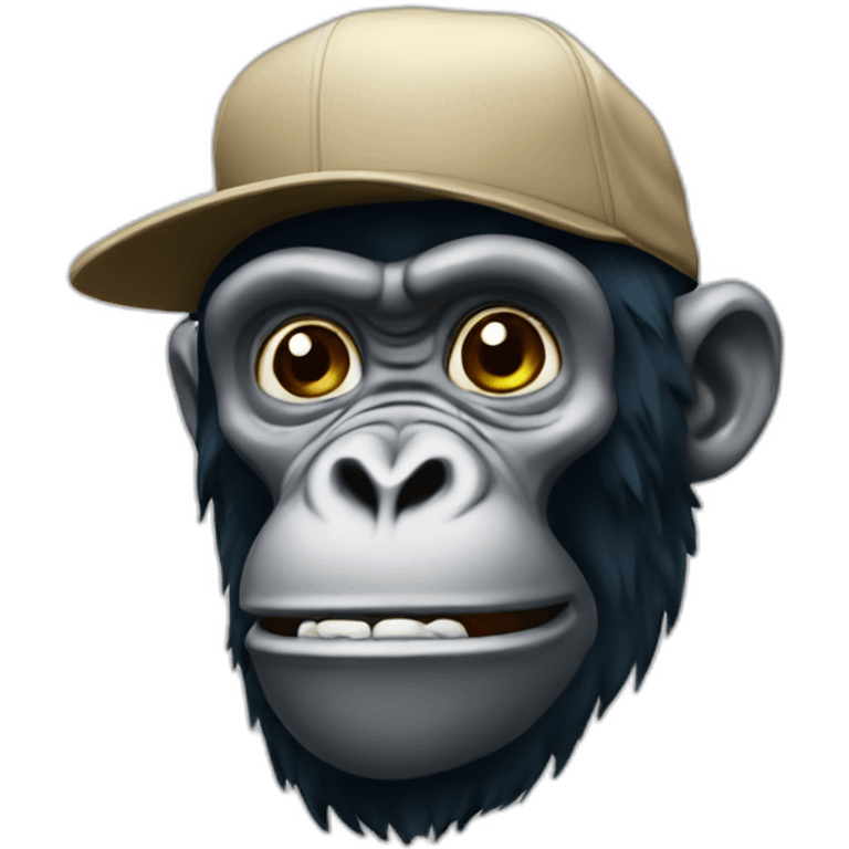 basecap-ape emoji