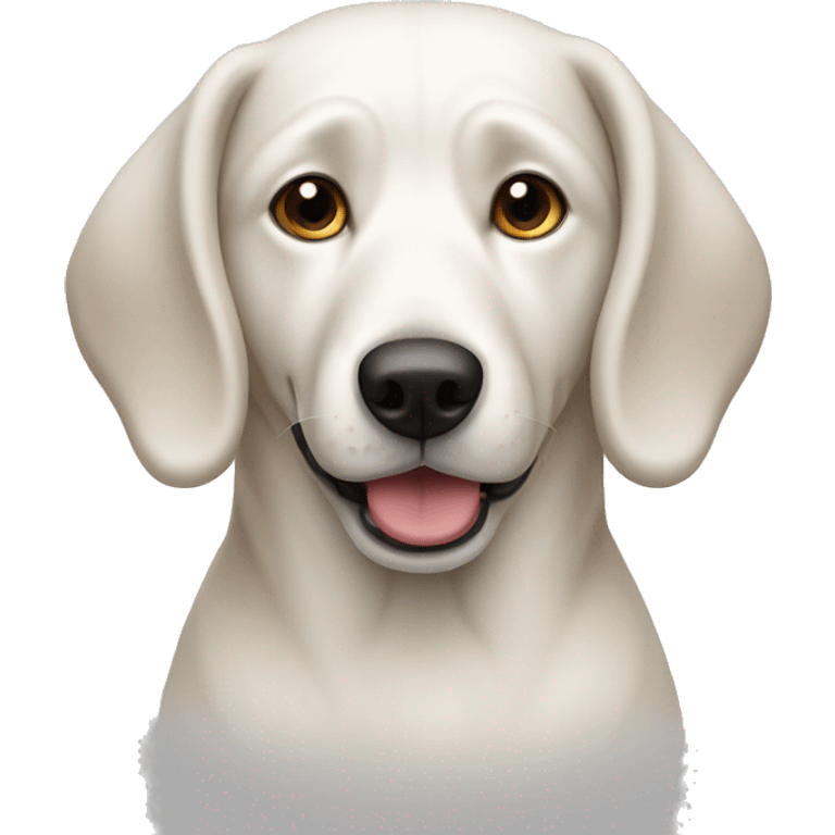 White cheagle dog emoji