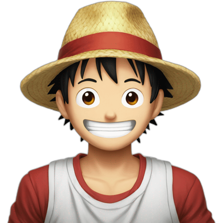 One pice Luffy emoji