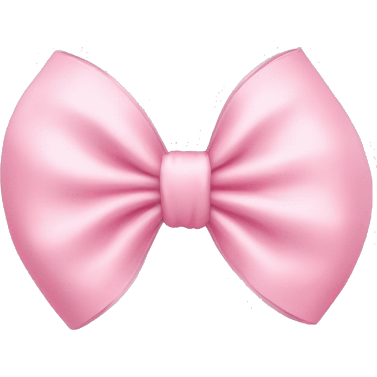 cute baby pink bow emoji