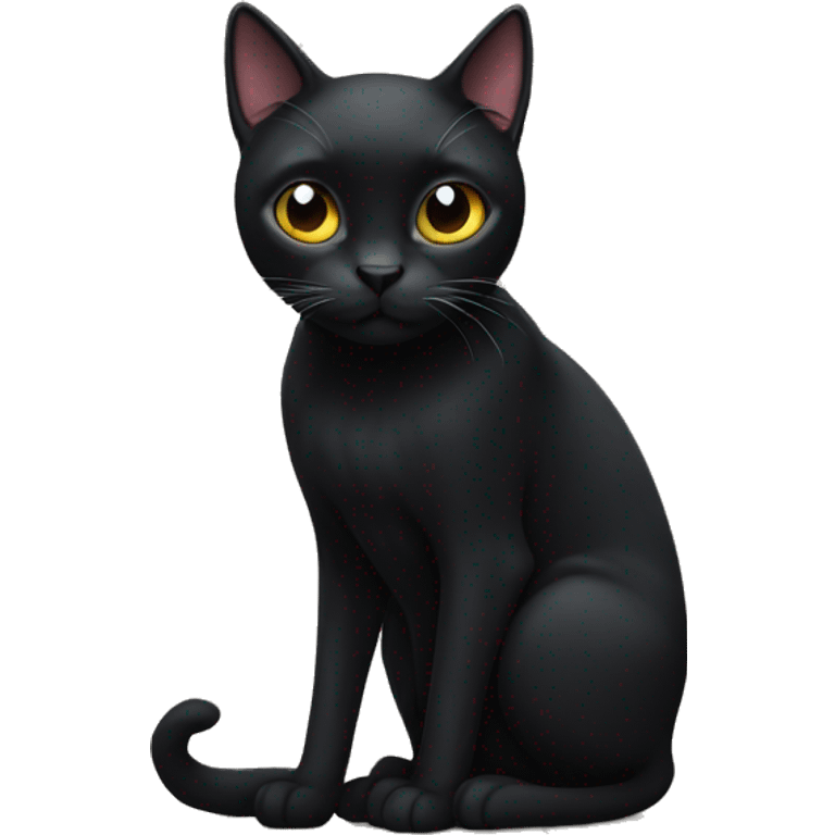 black cat emoji