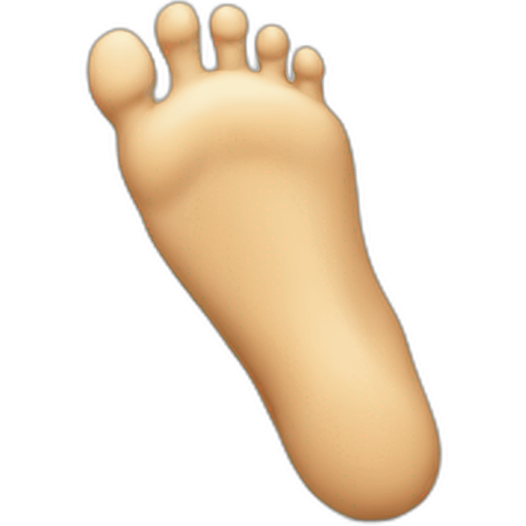 clauss foot emoji