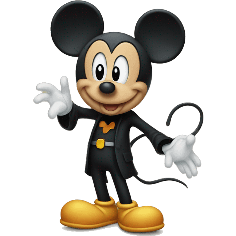 Halloween Mickey Mouse emoji