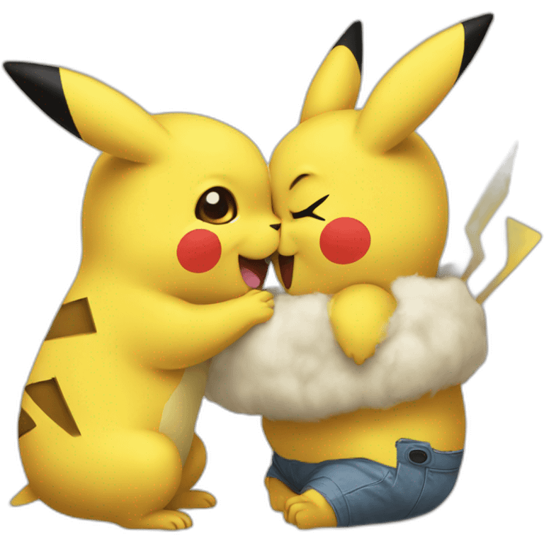 pikachu-kiss emoji