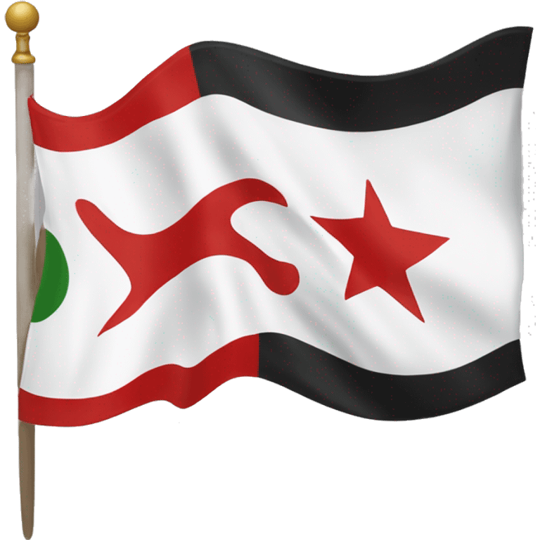 Syriac ortodox flagg emoji