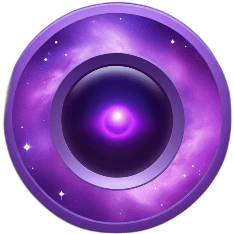 a purple portal to another galaxy emoji