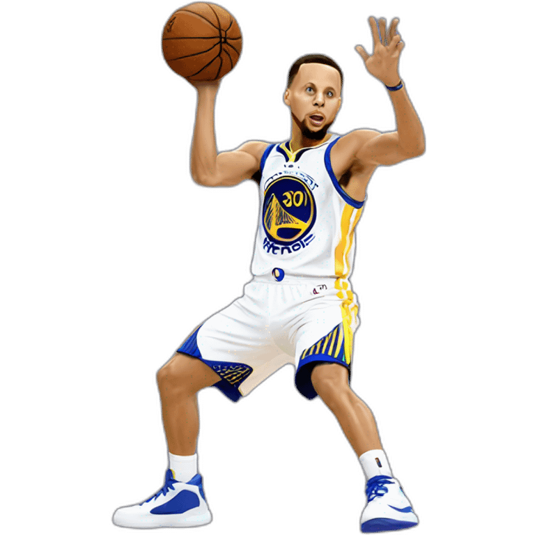 Stephen curry shooting emoji