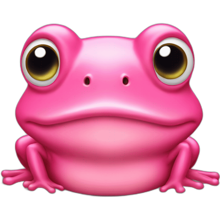 pink frog emoji