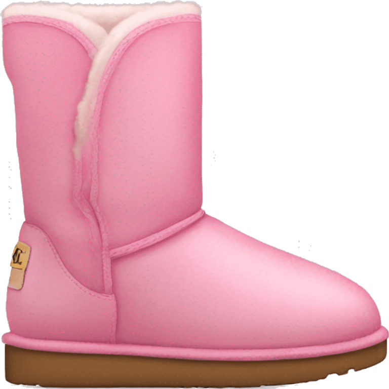 pink ugg boots emoji