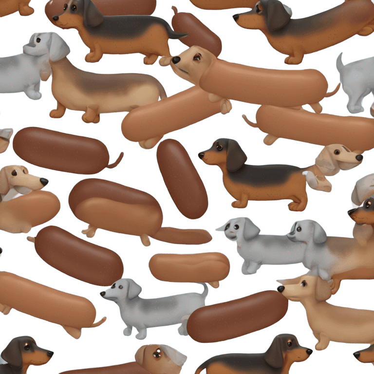 dapple sausage dog emoji