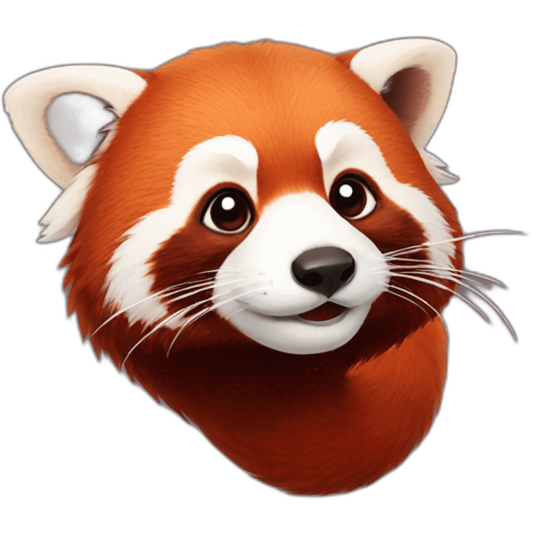 Red panda  emoji